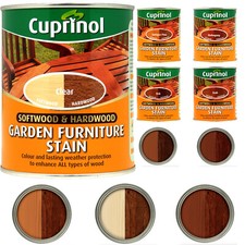 Cuprinol Gartenmöbel Fleck Weichholz Hartholz Farbe 750ml Abdeckung 20m2