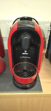 Cafissimo PURE RED Kapsel Caffè Crema Automat Kaffeemaschine 1250W 1L Rot Black