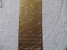 Konturensticker - Sticker für Kommunion / Konfirmation / Taufe  - Fische im Mix