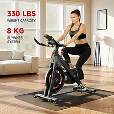 Heimtrainer Fahrrad Fitnessbike Ergometer Hometrainer Indoor Bike Bis 150Kg DE