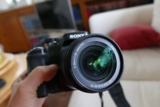 Sony Alpha A100 Spiegelreflex (Kit mit 18-55mm Objektiv)