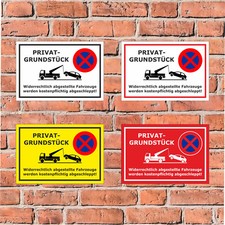 Schild parken verboten - schild,