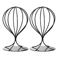 Hutständer 2 Pack Tischplatte Hut und Perückenständer Damen Schrankhalter #4