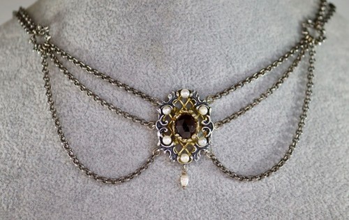 Vintage trachtencollier - 🌸,