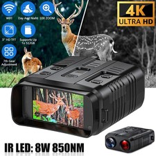 Nachtsichtgerät Nachtsicht Brille 850nm IR Fernglas Zoom Videokamera Aufnahme