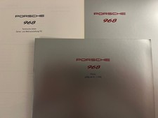 Porsche 968 Original Prospekt