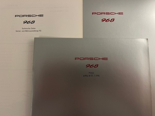 Porsche 968 original - porsche,
