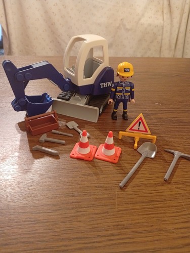 Playmobil thw minibagger - playmobil,