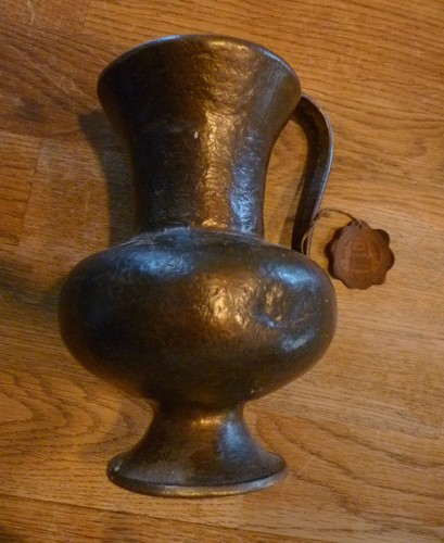 Massiver bronzekrug sks - -,