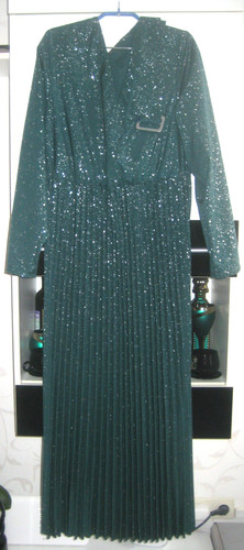 Damen kleid mit gürtel und - kleid,