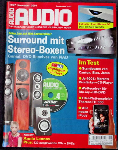 Audio pro jekt - audio, 11/07,pro-jekt
