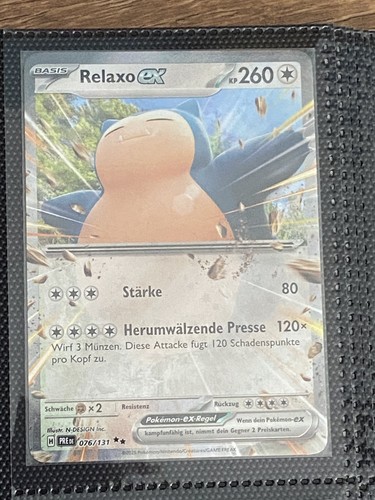 Pokemon pre 076 131 relaxo - 076/131, ex