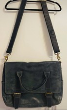 Echt Leder Umhängetasche mit