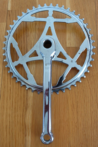 Alte fahrrad oldtimer kurbel - fahrrad,