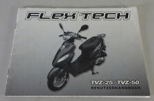 Betriebsanleitung / Handbuch Flex Tech Roller TVZ-25 / TVZ-50 Stand 08/2008
