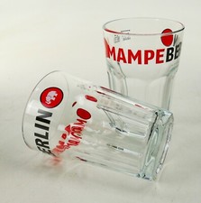 2 Mampe Schnapsmanufaktur Berlin Mojitoglas 0,3l Caipirinha Cocktail Gläser 1990