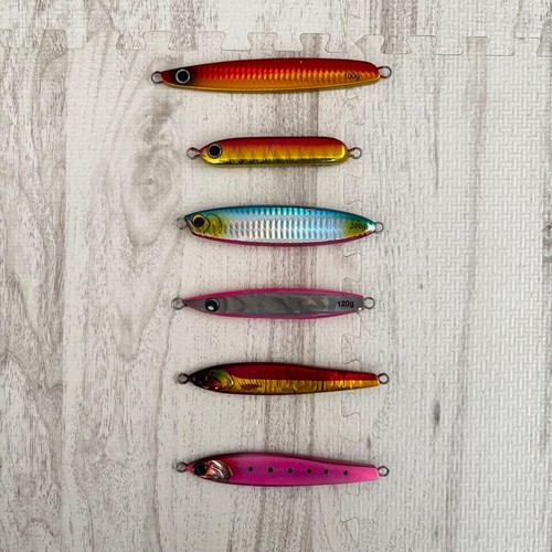 Metal jig set - metal, fishing
