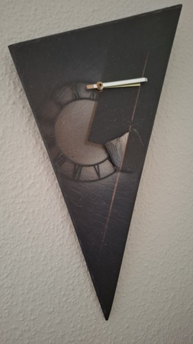 Designer schieferuhr wanduhr - schieferuhr,