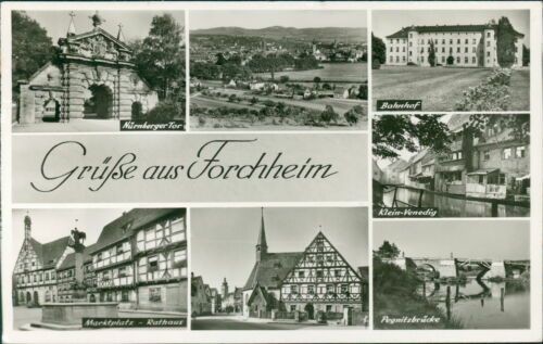 Ansichtskarte forchheim 1953 - ansichtskarte,