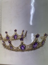 Prinzessinnen-Tiara in Lila