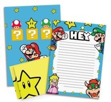 Briefpapier set super mario - briefpapier,
