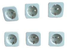 1 Stück Merten M  alt und Atelier Steckdosen  Abdeckung Polar weis