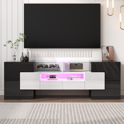 Hochglanz sideboard mit - sideboard,