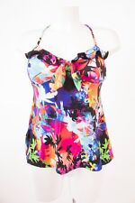 SEAFOLLY Badeanzug Oberteil Top Gr. 10 DE 36 NEU Top Fit Mehrfarbig