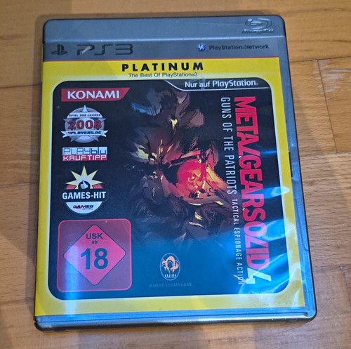 Konami metal gear solid - solid, 4