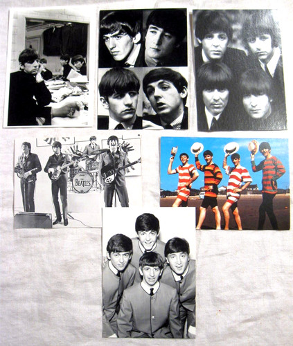 Beatles postkarte john - 6x,