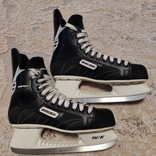 Bauer Impact Herren Eishockey Schlittschuhe Größe 45,5 Sehr guter Zustand