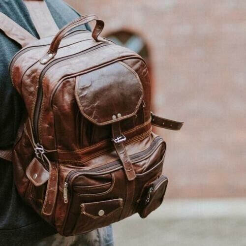 Unisex leder rucksack tasche - unisex,