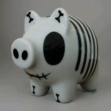 Ritzenhoff, Mini Piggy Bank, Skelett, Halloween, Design By M.Giacon RAR