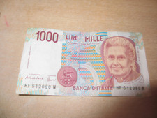 1 x 1000 Lire Italien /