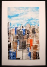Salzmann, Gottfried - Skyscraper New York, 2019 - Giclee - handsigniert