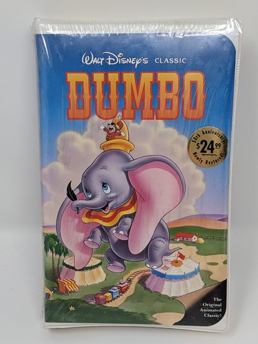 Disney black diamond vhs dumbo - vhs,