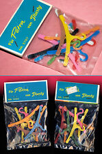 PLASTY FÜR PETRA PUPPEN KLEIDERBÜGEL SET OVP BEUTEL 60er RARITÄT   TOP ZUSTAND *