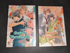 Gezielte Verwirrung 1 &2  Komplett Hinako Takanaga Boys Love Manga Tokyopop 
