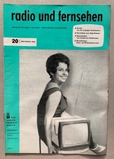 radio und fernsehen  20 Oktober 1966 Zeitschrift DDR Verlag Technik Berlin
