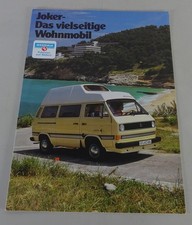 Prospekt broschüre vw t3 - broschüre,