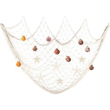 Fischernetz Wanddekoration