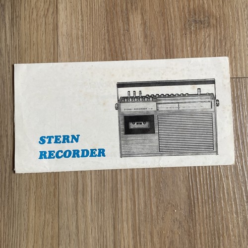 Stern recorder - stern,