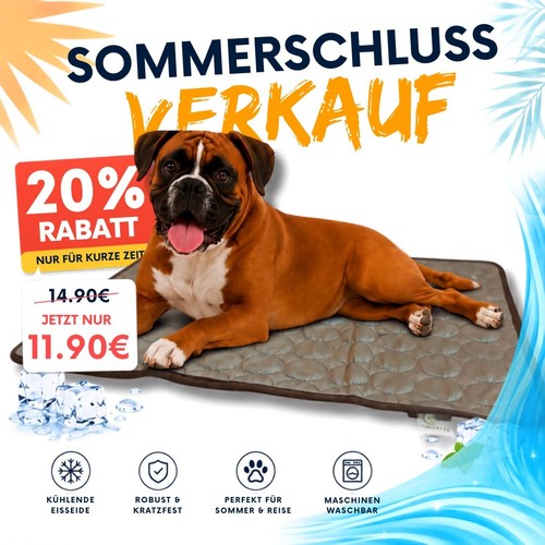 Kühlmatte hund eisseide - kühlmatte,