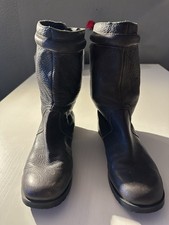 Marco Polo Stiefel Leder Stiefeletten Grau Gr.40 guterhalten