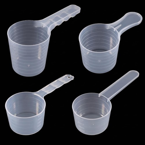 Messlöffel set transparent - set,