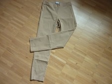 TCM Tchibo Stretch-Hose slim mit Schlitz Gr. 38 beige