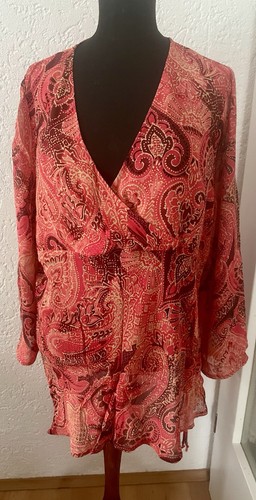 Ulla popken bluse 50 rot - gr.,