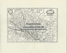 Karte Elsass Alstia Inferior