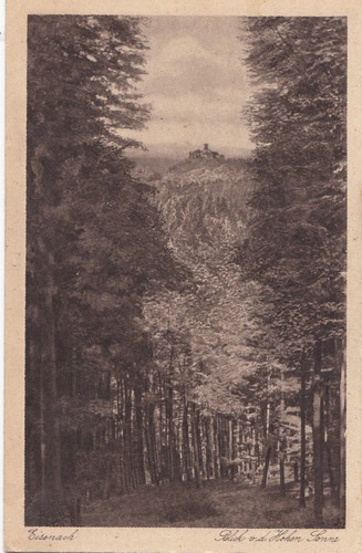 Eisenach blick von - eisenach, der