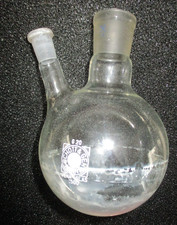 #2) Zweihalskolben 500 ml